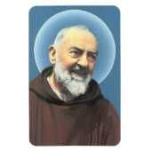Saint Padre Pio flexible Magnet (Vertikal)
