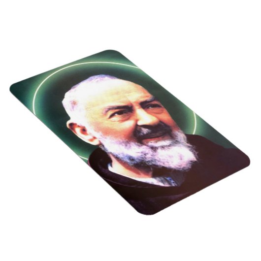 Saint Padre Pio flexibler Magnet (Rechte Seite)