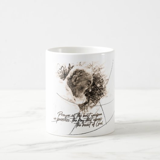 Saint Padre Pio Kaffeetasse (Mittel)