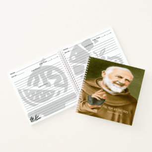 Saint Padre Pio Notizblock