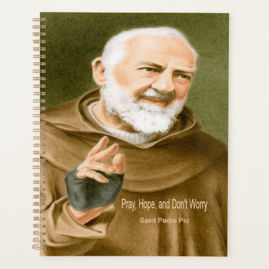 Saint Padre Pio Planer (Vorderseite)