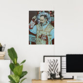 Saint Padre Pio Poster (Heimbüro)