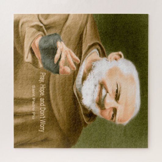 Saint Padre Pio Puzzle (Horizontal)