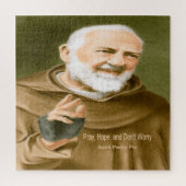 Saint Padre Pio Puzzle (Vertikal)