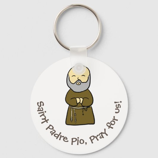 Saint Padre Pio Schlüsselanhänger (Vorderseite)