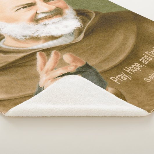 Saint Padre Pio Sherpadecke (3/4)
