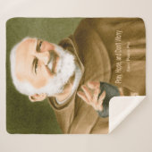 Saint Padre Pio Sherpadecke (Vorderseite (Horizontal))