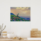 Saint Panteleimon the Healer von Nicholas Roerich Poster (Küche)