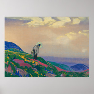 Saint Panteleimon the Healer von Nicholas Roerich Poster