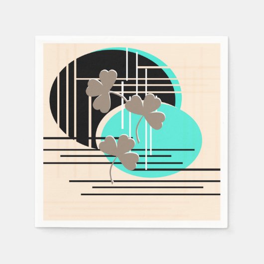 Saint Patrick, Abstraktion Serviette (Vorderseite)