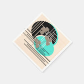 Saint Patrick, Abstraktion Serviette (Ecke)