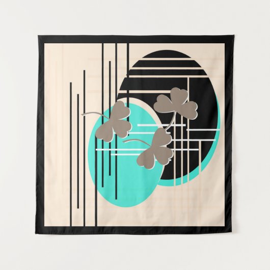 Saint Patrick, Abstraktion Wandteppich (Vorderseite (Horizontal))