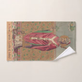 Saint Patrick Apostle von Irland Badhandtuch Set (Handtuch)
