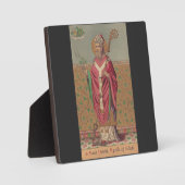 Saint Patrick Apostle von Irland Fotoplatte (Vorderseite)