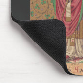 Saint Patrick Apostle von Irland Mousepad (Ecke)