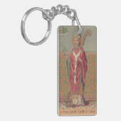 Saint Patrick Apostle von Irland Schlüsselanhänger (Vorderseite links)