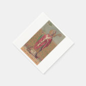 Saint Patrick Apostle von Irland Serviette (Ecke)