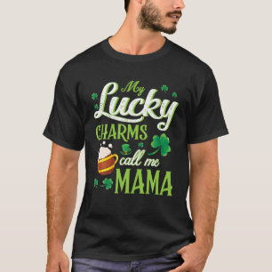 Saint Patrick Beer Kleeblätter mein Glücksbringer T-Shirt