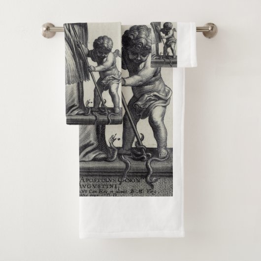 Saint Patrick Bishop und Confessor Badhandtuch Set (Insitu)