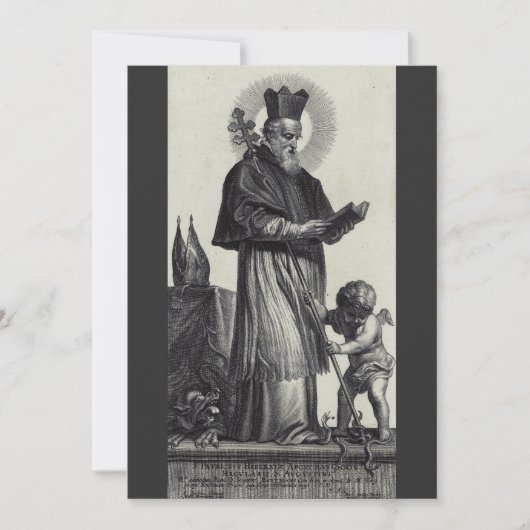 Saint Patrick Bishop und Confessor Einladung (Vorderseite)