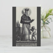 Saint Patrick Bishop und Confessor Einladung (Stehend Vorderseite)