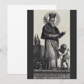 Saint Patrick Bishop und Confessor Einladung (Vorne/Hinten)