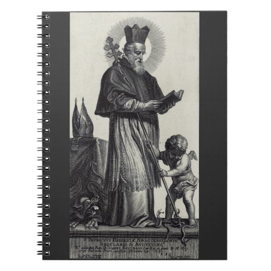 Saint Patrick Bishop und Confessor Notizblock (Vorderseite)