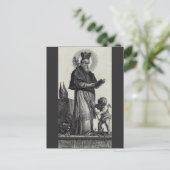 Saint Patrick Bishop und Confessor Postkarte (Stehend Vorderseite)