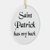 saint patrick coffee mug keramik ornament (Rechts)