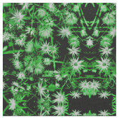 Saint Patrick Daisy Stoff (Nahaufnahme)