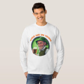 Saint Patrick Day Gift Shirt | Küss me im irish (Vorne ganz)