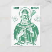 Saint Patrick Devotional Prayer Card Platzkarte (Vorderseite)