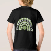 Saint Patrick Dinosaur Tri-Blend Shirt (Rückseite)