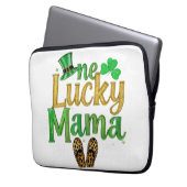 Saint Patrick Glück Mama Laptopschutzhülle (Vorderseite Links)