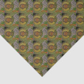 Saint Patrick Icon über grünes Hintergrund Seidenpapier (Ausschnitt)