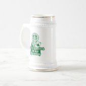 Saint Patrick ist mein Homeboy Bierglas (Vorderseite Links)