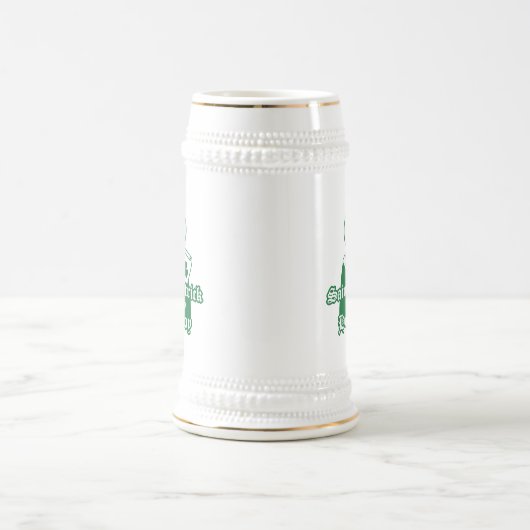 Saint Patrick ist mein Homeboy Bierglas (Mittel)