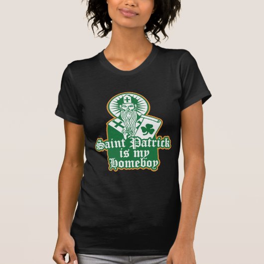 Saint Patrick ist mein Homeboy T-Shirt (Vorderseite)