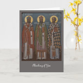 Saint Patrick Karte (Gelbe Blume)