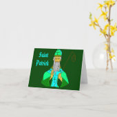 Saint Patrick Karte (Gelbe Blume)