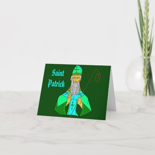 Saint Patrick Karte (Vorderseite)