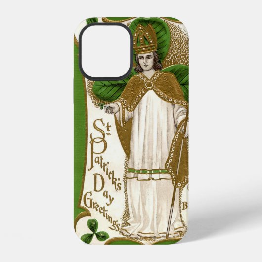 Saint Patrick, Kleeblatt iPhone Hülle (Rückseite)