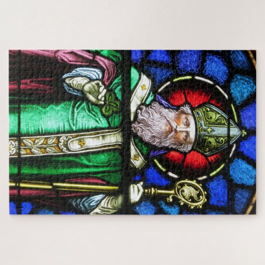 Saint Patrick, Kleeblatt Puzzle (Horizontal)