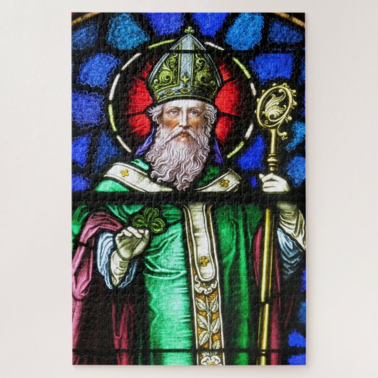 Saint Patrick, Kleeblatt Puzzle (Vertikal)