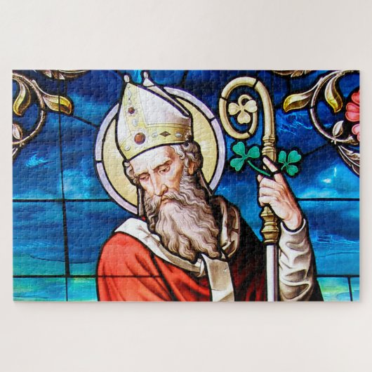Saint Patrick, Kleeblatt Puzzle (Horizontal)
