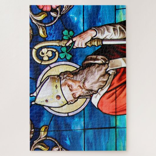 Saint Patrick, Kleeblatt Puzzle (Vertikal)
