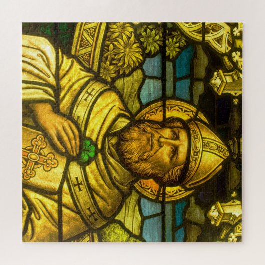 Saint Patrick, Kleeblatt Puzzle (Horizontal)