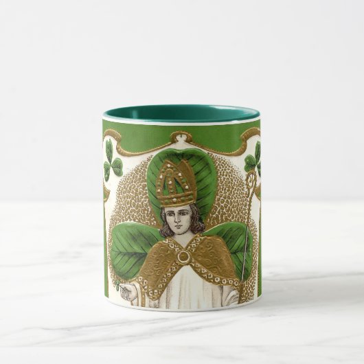 Saint Patrick, Kleeblatt Tasse (Zentrum)