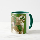 Saint Patrick, Kleeblatt Tasse (VorderseiteRechts)
