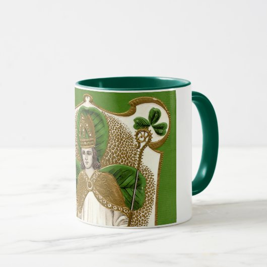 Saint Patrick, Kleeblatt Tasse (VorderseiteRechts)